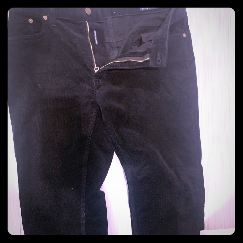 Ralph Lauren Black Corduroy pants, Spring 33 x 30
